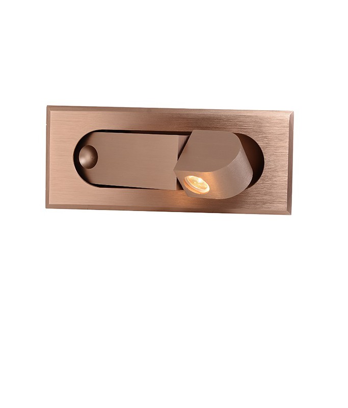 H44 Wall Lamp Rose- Copper /Süvis. valgusti