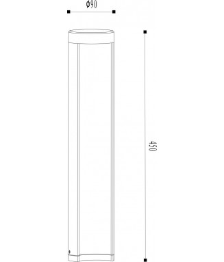 Combo 27874/45/30 H45cm/ Pollarvalgusti