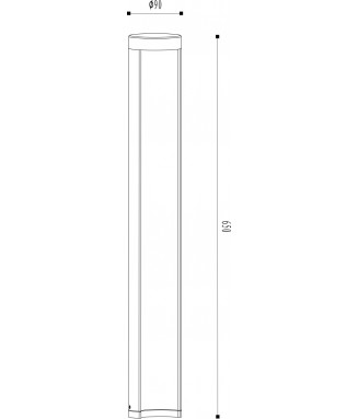 Combo 27874/65/30 H65cm/ Pollarvalgusti