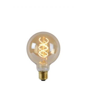 E27 5W Amber Filament D-95mm -40610