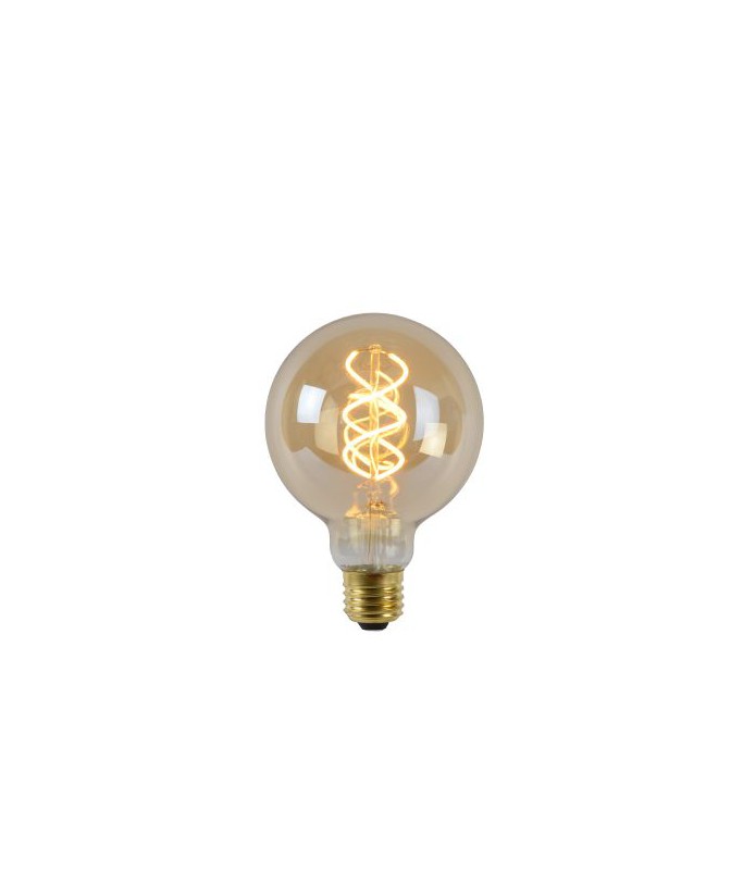 E27 5W Amber Filament D-95mm -40610