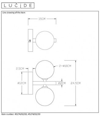 Tycho Wall 45274/02/02 Brass