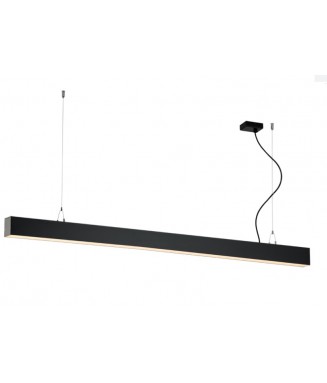 Station Black 60W LED L-150cm/ Rippvalgusti