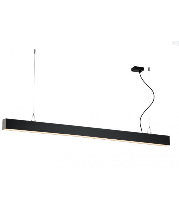 Station Black 60W LED L-150cm/ Rippvalgusti