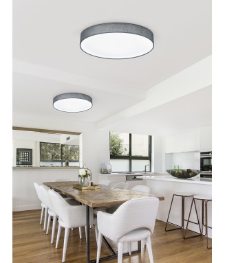 Lugano Grey Ceiling D-75 55W LED