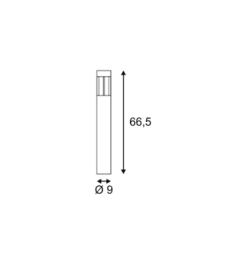 Slot Rusty H-66,5cm