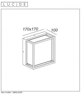 Singa 15801/10/30 9,6W LED