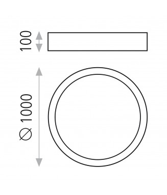 Isia White D-100, 150W Dim Tiac