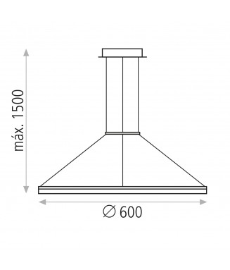 Belenus D-60cm, 32W LED /Rippvalgusti