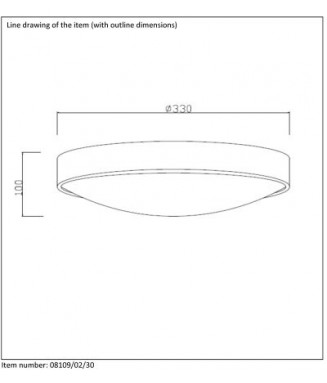 Lex 08109/02/30 D-33cm