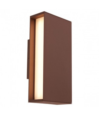 Twin Wall 8W LED Brown/ Seinavalgusti