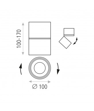 Apex Surface 13W LED Dim Triack