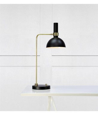 Larry Table Black- Brass 106973