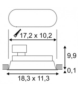 Horn 113111 2xGU10 White