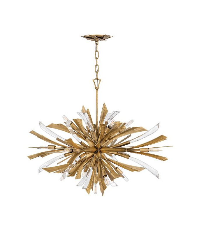 Vida 13 light wide pendant