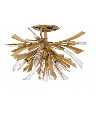 Vida 9 light semi flush light