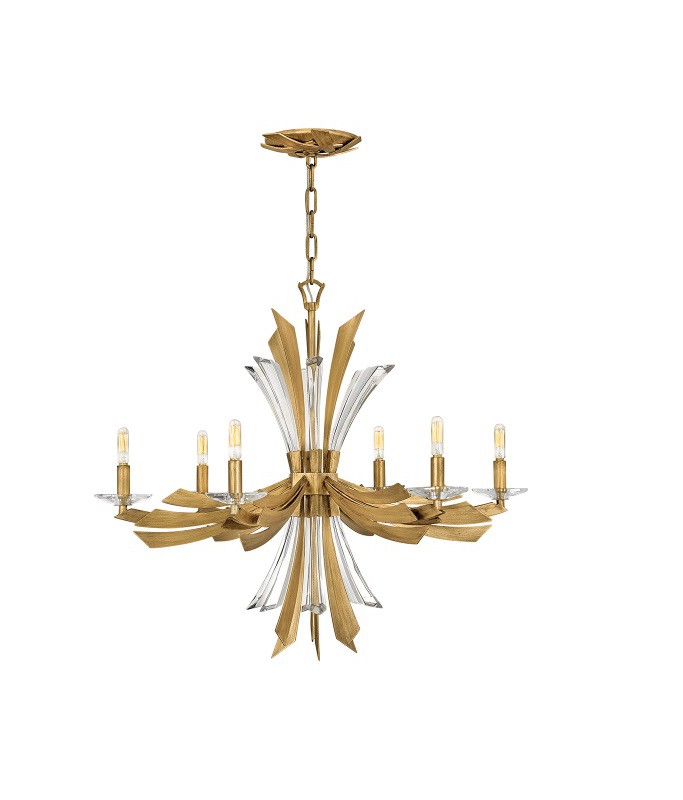 Vida 6 light chandelier