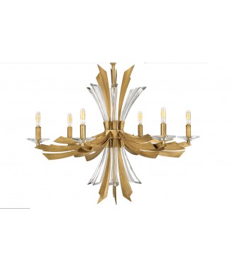 Vida 6 light chandelier